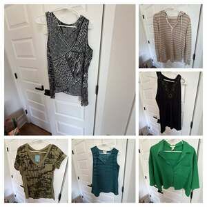 Women’s Shirts 
Size Medium and Large